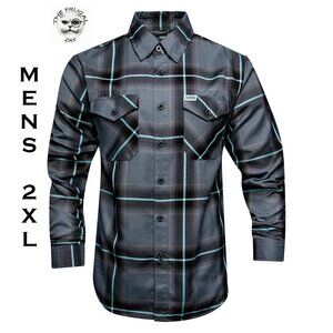 DIXXON FLANNEL - POWERLINE Flannel Shirt - Men's 2XL